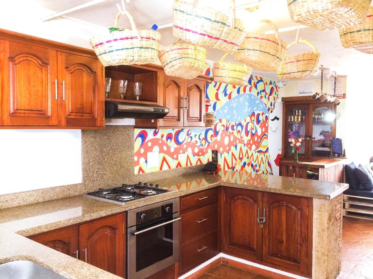 Hostal Xue Villa de Leyva Bagian luar foto