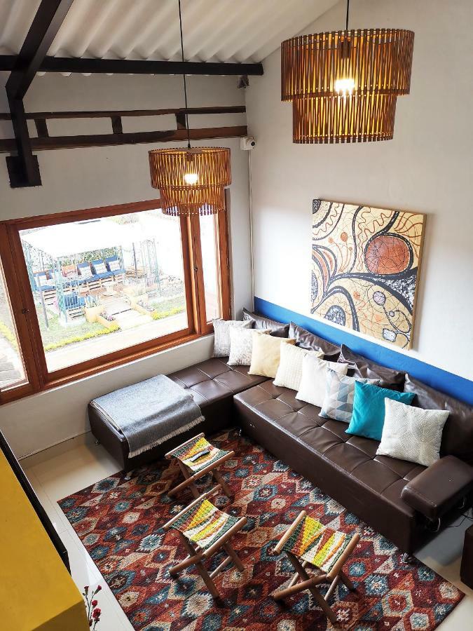 Hostal Xue Villa de Leyva Bagian luar foto