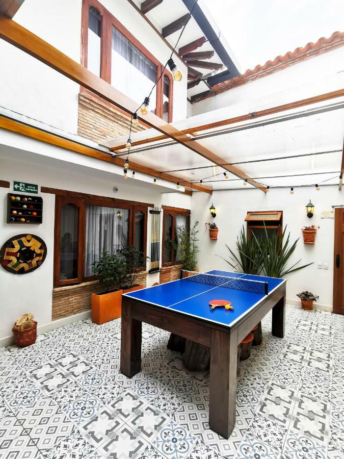 Hostal Xue Villa de Leyva Bagian luar foto
