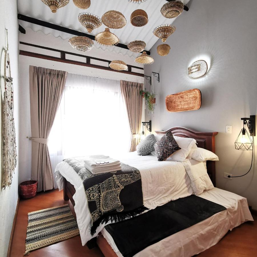 Hostal Xue Villa de Leyva Bagian luar foto